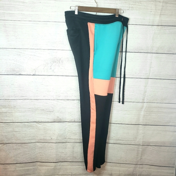FRBK Mens Color Block, Streatwear Trackpants Size: Large - Picture 4 of 11